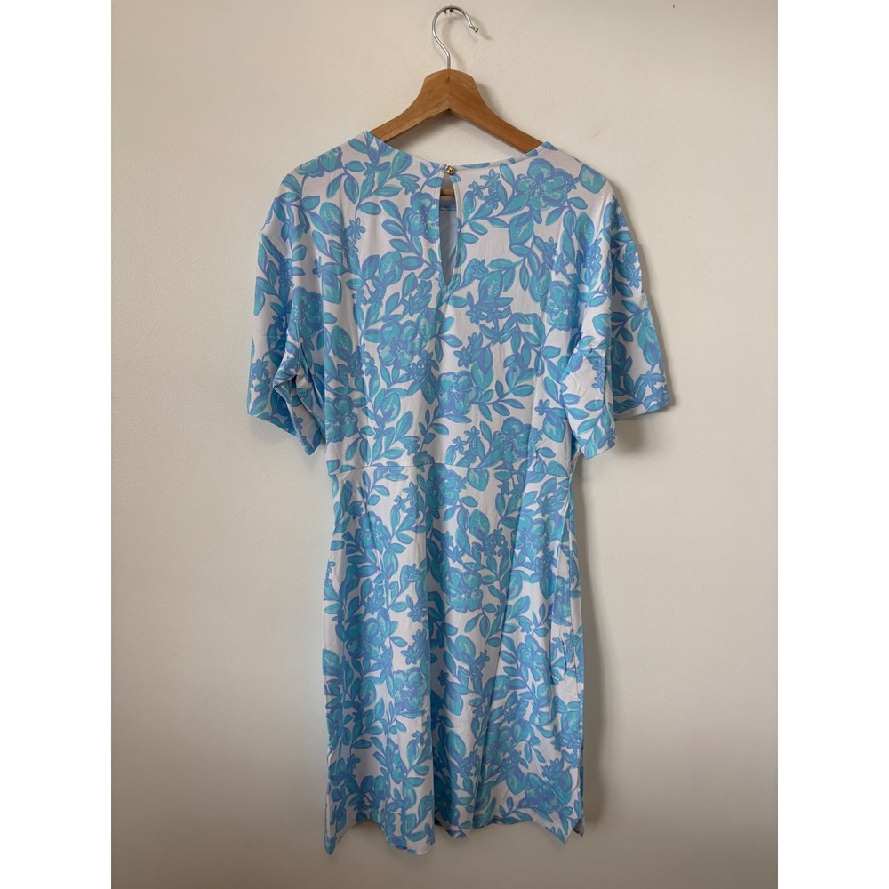 Lilly Pulitzer Shaw Dress – Jacaranda Blue Simply The Zest – Size Medium – NWT - Picture 6 of 7